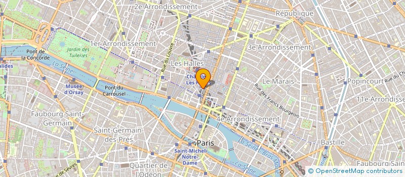 localisation de l'entreprise HOSTELLA à PARIS