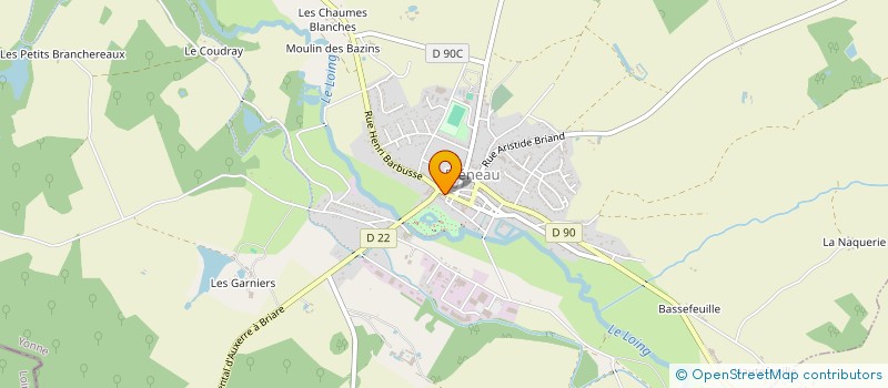 localisation de l'entreprise HOSTELLERIE BLANCHE DE CASTILLE à BLENEAU