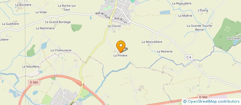 localisation de l'entreprise HOSTELLERIE CANINE DE PLEIN AIR à CHEMILLE-EN-ANJOU