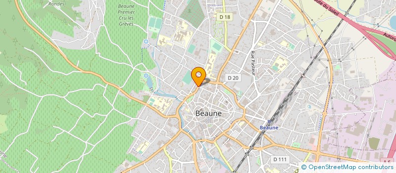 localisation de l'entreprise HOSTELLERIE CEDRE & SPA BEAUNE à BEAUNE