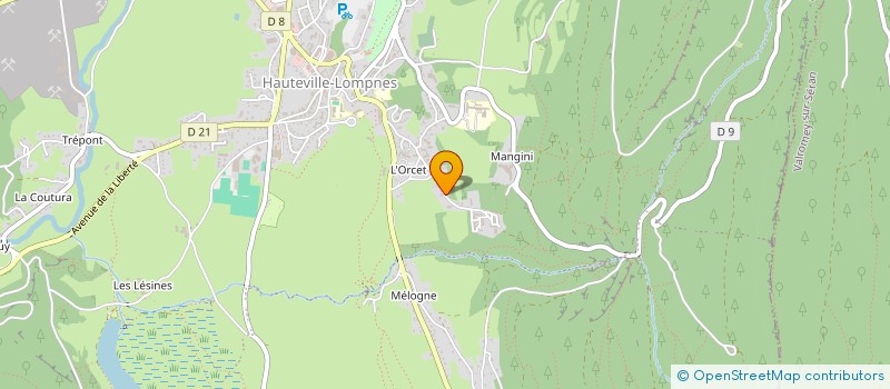 localisation de l'entreprise HOSTELLERIE DE MAZIERES à PLATEAU D'HAUTEVILLE