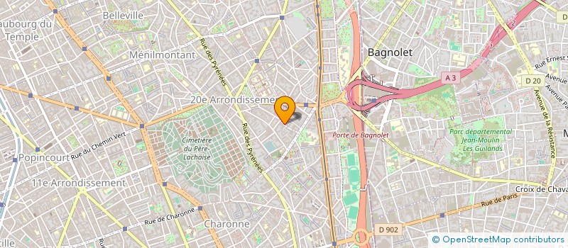 localisation de l'entreprise HOSTHOMELY  PARIS