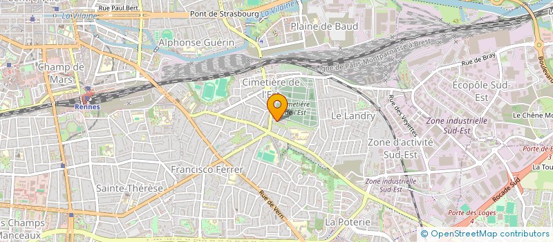 localisation de l'entreprise HOSTIM  RENNES