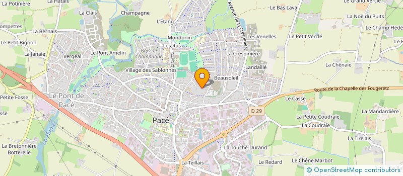 localisation de l'entreprise HOSTING  PACE