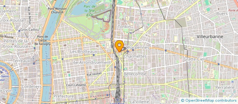 localisation de l'entreprise HOSTING PARTNERS  LYON