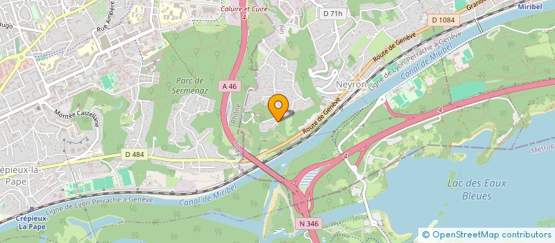 localisation de l'entreprise HOSTPILOTE à NEYRON