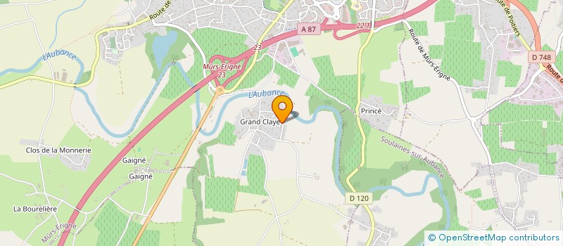 localisation de l'entreprise HOSTRA MB  MURS-ERIGNE