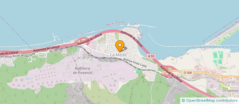 localisation de l'entreprise HOSTYSIDE  CHATEAUNEUF-LES-MARTIGUES