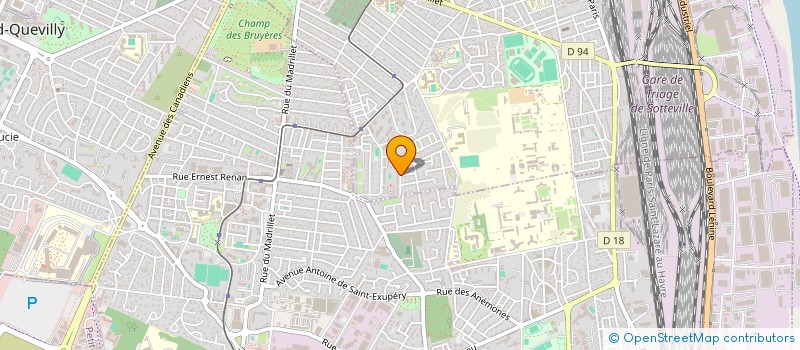 localisation de l'entreprise HOT'CLEAN CONCIERGERIE  SOTTEVILLE-LES-ROUEN