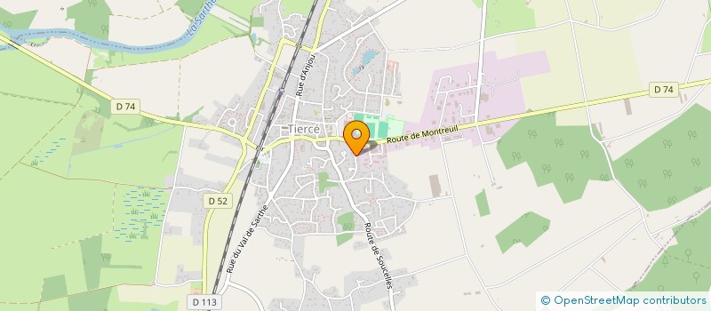 localisation de l'entreprise HOT CLUB DE L'OIE ROUGE  CHEFFES