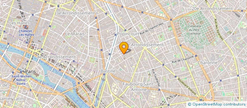 localisation de l'entreprise HOT DOG FILMS  PARIS