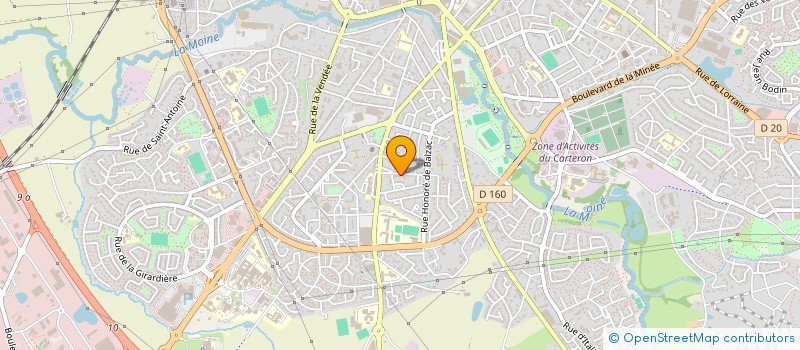 localisation de l'entreprise HOT OR NOT à CHOLET