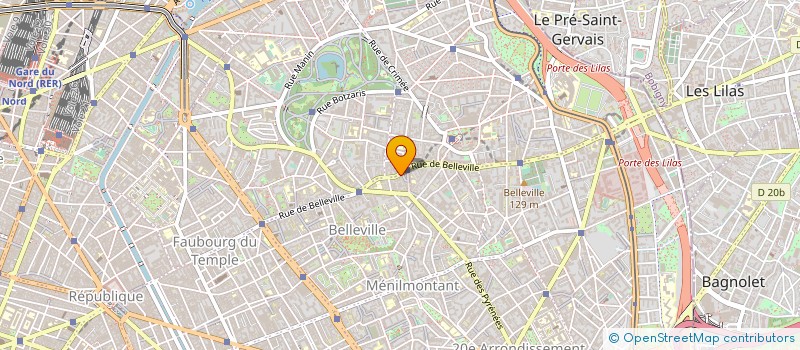 localisation de l'entreprise HOT SHOT à PARIS