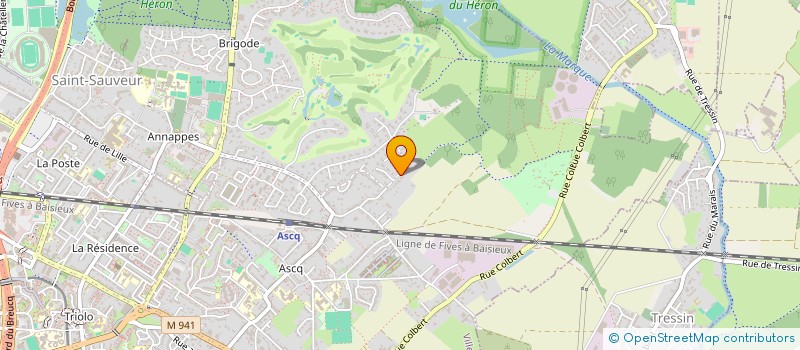 localisation de l'entreprise HOT SPOT  VILLENEUVE-D'ASCQ