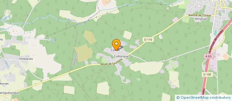 localisation de l'entreprise HOTARU  MAGESCQ