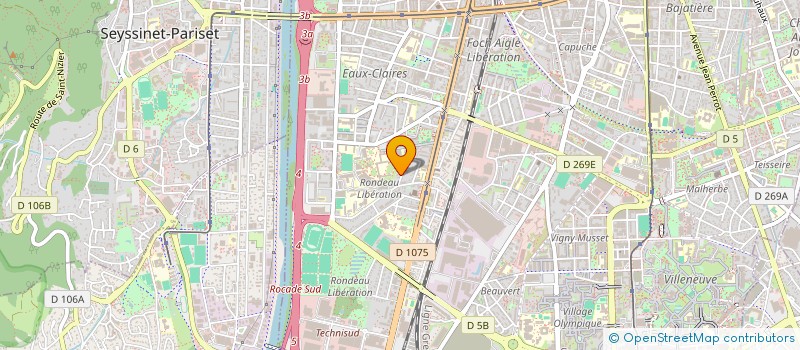 localisation de l'entreprise HOTBOX à GRENOBLE