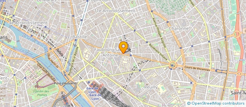 localisation de l'entreprise HOTCO  PARIS 11