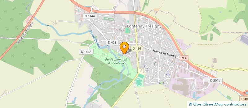 localisation de l'entreprise HOTCOLD  FONTENAY-TRESIGNY