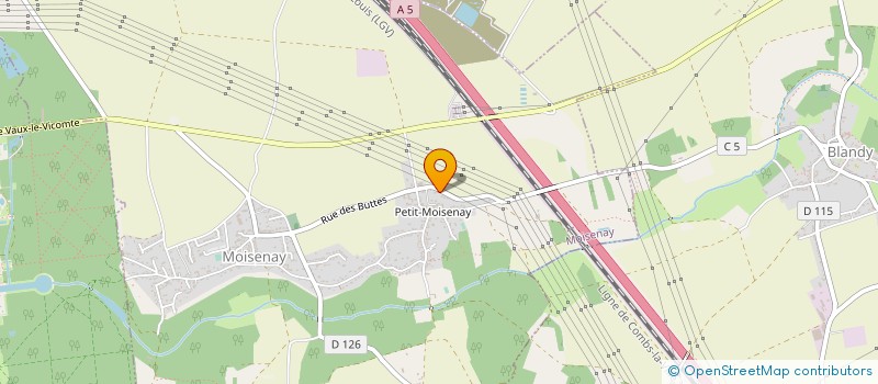 localisation de l'entreprise HOTE AND SERVICES  MOISENAY