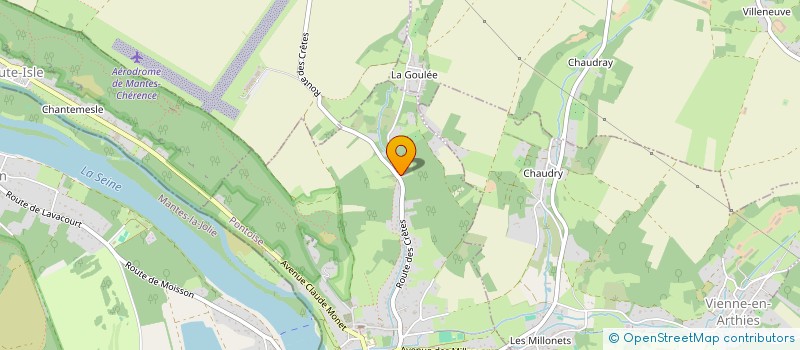 localisation de l'entreprise HOTE GAMME CONCIERGERIE  VETHEUIL