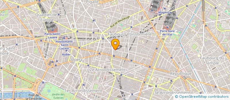 localisation de l'entreprise HOTEL 34B  PARIS