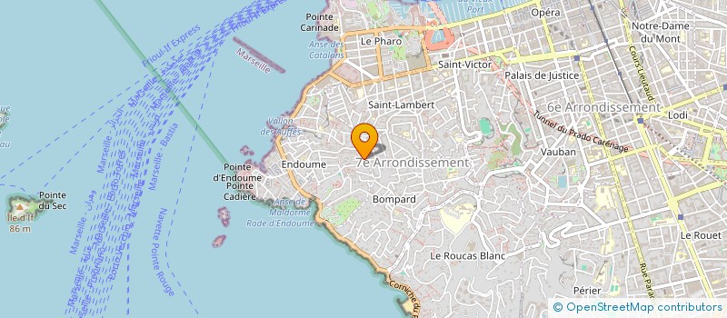 localisation de l'entreprise HOTEL 92 à MARSEILLE