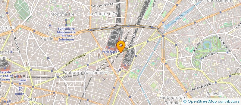 localisation de l'entreprise HOTEL ALBERT 1ER  PARIS