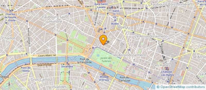 localisation de l'entreprise HOTEL ALEXANDER à PARIS
