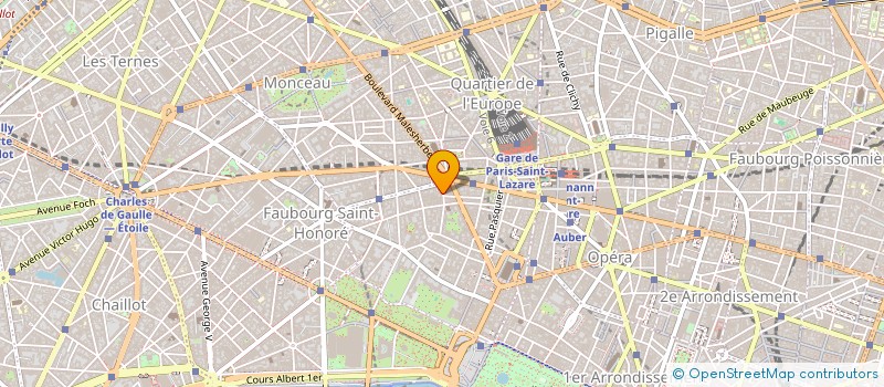 localisation de l'entreprise HOTEL ALPINA à PARIS