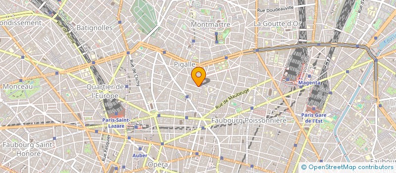 localisation de l'entreprise HOTEL AMOUR A LA PLAGE-BEACH  PARIS