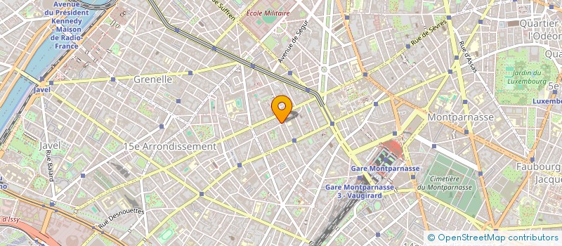 localisation de l'entreprise HOTEL AORISTE à PARIS