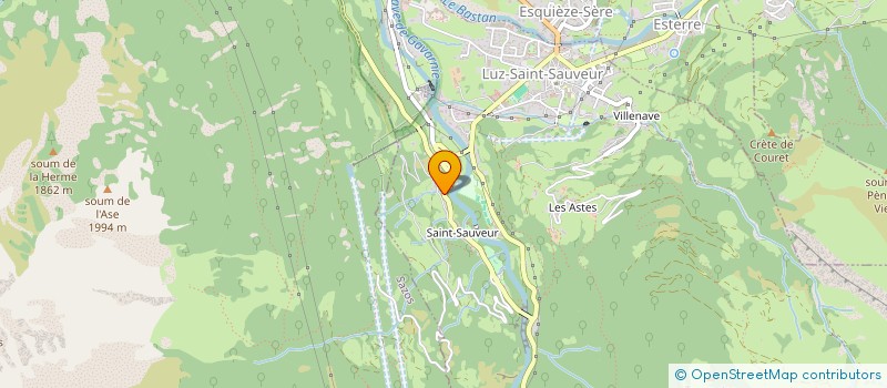 localisation de l'entreprise HOTEL ARDIDEN  LUZ-SAINT-SAUVEUR