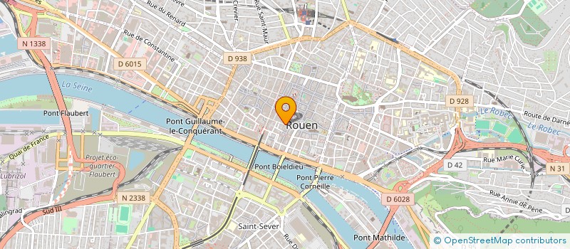 localisation de l'entreprise HOTEL ASSELIN à ROUEN