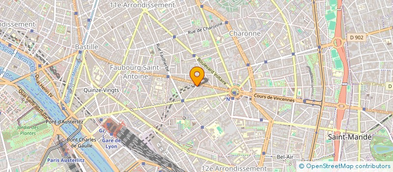 localisation de l'entreprise HOTEL AZARNOUSH  PARIS