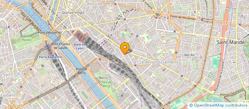 localisation de l'entreprise HOTEL BAULANT  PARIS