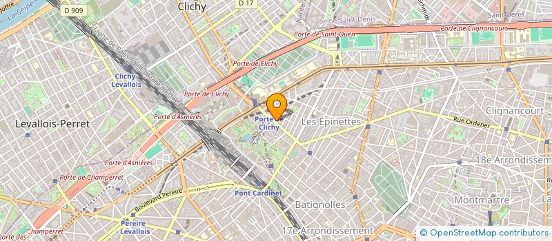 localisation de l'entreprise HOTEL BEAUSEJOUR à PARIS