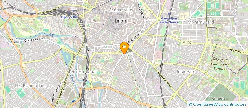 localisation de l'entreprise HOTEL BULOT à DIJON