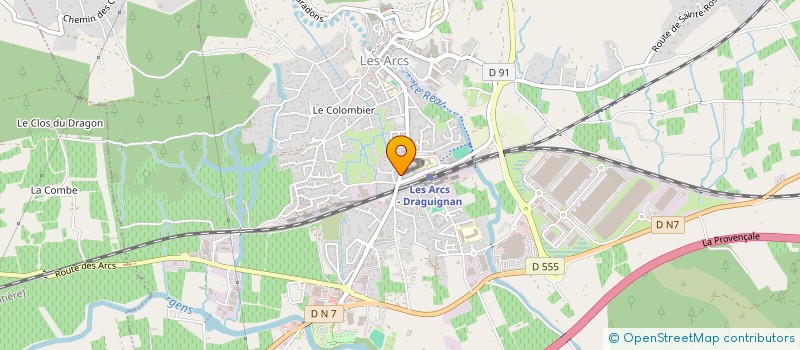 localisation de l'entreprise HOTEL CHARLES à LES ARCS
