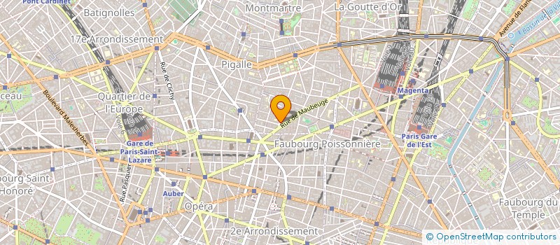 localisation de l'entreprise HOTEL CORONA  PARIS