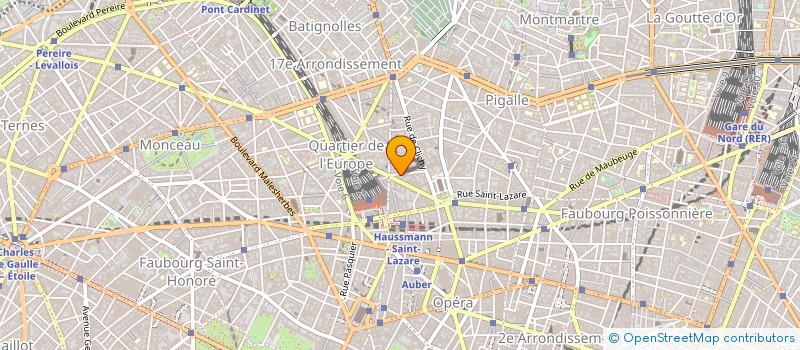 localisation de l'entreprise HOTEL D'ATHENES  PARIS