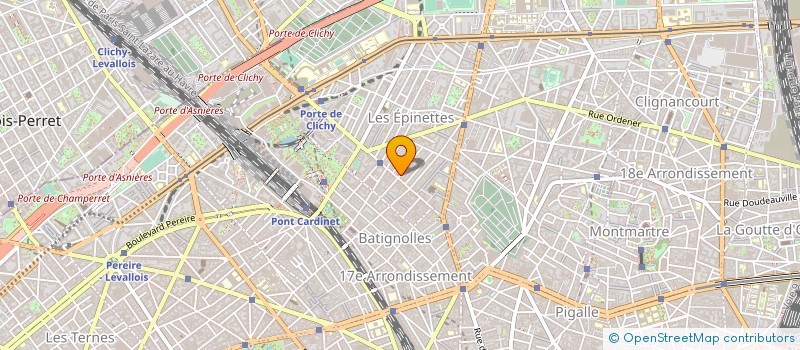 localisation de l'entreprise HOTEL D'AVEYRON  PARIS