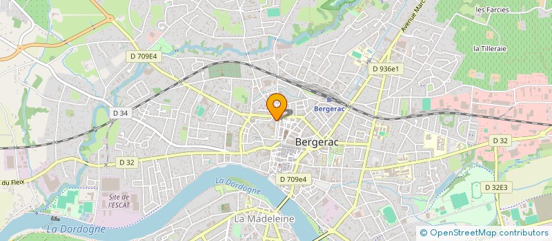 localisation de l'entreprise HOTEL DE BORDEAUX à BERGERAC