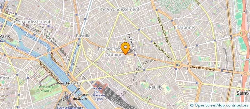 localisation de l'entreprise HOTEL DE BOURGOGNE  PARIS