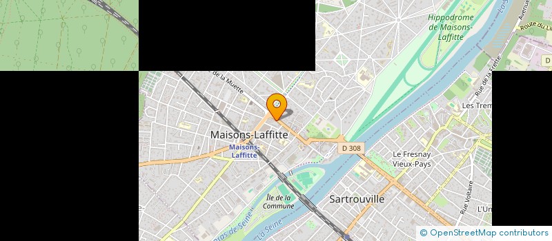 localisation de l'entreprise HOTEL DE BRETAGNE SOC à MAISONS-LAFFITTE