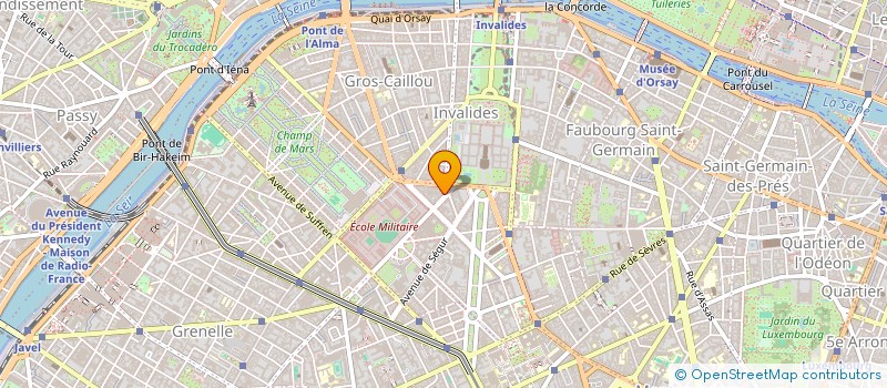 localisation de l'entreprise HOTEL DE FRANCE  PARIS