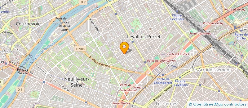 localisation de l'entreprise HOTEL DE L OUEST à LEVALLOIS-PERRET