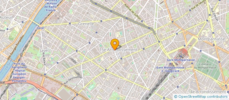 localisation de l'entreprise HOTEL DE LA MAIRIE  PARIS