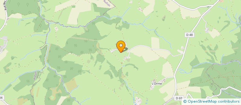 localisation de l'entreprise HOTEL DE LA POSTE  SAINT-BOIL