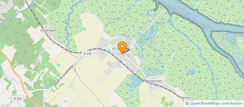 localisation de l'entreprise HOTEL DE MORNAC  MORNAC-SUR-SEUDRE