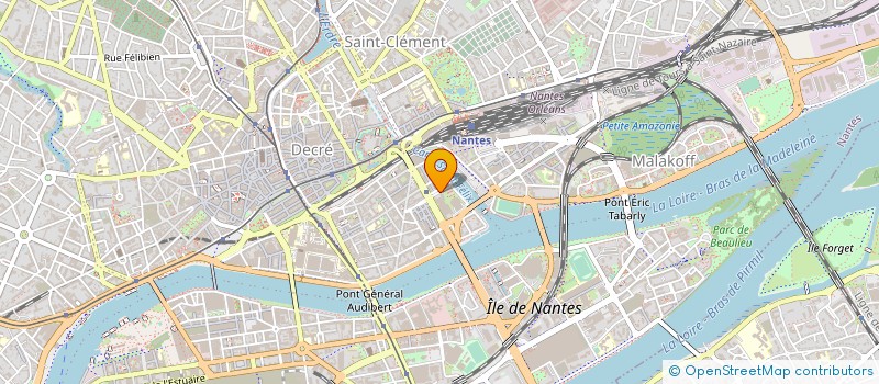 localisation de l'entreprise HOTEL DE NANTES à NANTES